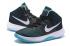 Nike Air Precision Black White Polarized Blue 2017 men Basketball Shoes 898455-003