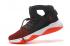 Nike Air Flight Huarache Chaussures de basket-ball pour Homme Noir Orange Rouge