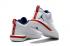 Nike Air Jordan CP3 X Elite Herren Basketballschuhe Weiß Blau Rot 897507