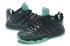 Nike Jordan CP3 IX 9 China Dragon Chris Paul Chaussures de basket-ball Noir Algues Argent Émeraude 810868-308