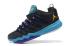 Nike Jordan CP3 IX 9 Hornets Sepatu Basket Pria Blk Blue Lag Laser Orange 810868-035