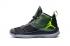 Nike Jordan Super Fly 5 Grün Schwarz Grau Herrenschuhe 850700