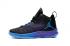 Nike Jordan Super Fly 5 Uomo Scarpe da pallacanestro Sneaker Nero Viola Blu 850700-515