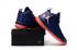 Nike Jordan Super Fly 5 Homens Tênis de Basquete Tênis Roxo Azul Laranja