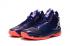 Nike Jordan Super Fly 5 heren basketbalschoenen sneaker paars blauw oranje
