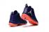 Nike Jordan Super Fly 5 Homens Tênis de Basquete Tênis Roxo Azul Laranja