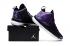 Nike Jordan Super Fly 5 สีม่วงสีดำสีขาวรองเท้าผู้ชาย 850700
