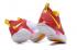 Мужские баскетбольные кроссовки Nike Zoom PG 1 EP Paul Jeorge бордово-красные белые 878628-681