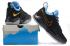 Nike Zoom PG 1 Paul George Herren-Basketballschuhe, Schwarz, Blau, Gold, 878628