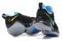 Nike Zoom PG 1 Paul George Herren-Basketballschuhe, Schwarz, Blau, Gold, 878628