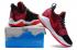 Nike Zoom PG 1 Paul George รองเท้าบาสเก็ตบอลผู้ชายสีแดงสีดำสีขาว 878628