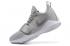 Nike Zoom PG 1 Paul George Sepatu Basket Pria Silver Grey All White 878628