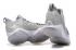 Giày bóng rổ nam Nike Zoom PG 1 Paul George Silver Grey All White 878628