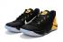 Nike Paul George PG2 Chaussures de basket-ball pour hommes Noir Jaune Gris 878628