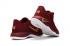 Nike Paul George PG2 Chaussures de basket-ball pour hommes Rouge foncé blanc 878628