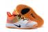 Nike PG 3 NASA EP iridescente amarelo laranja branco preto Paul George tênis de basquete AO2608-508