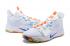 Nike PG 3 NASA EP สีขาวสีน้ำเงินสะท้อนแสงเงิน Paul George รองเท้าบาสเก็ตบอล AO2608-104