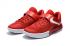 Nike Zoom Live EP 2017 Rojo Blanco Hombres Zapatillas de baloncesto Zapatillas 860633-606