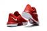 Nike Zoom Live EP 2017 Rouge Blanc Chaussures de basket-ball pour hommes Baskets 860633-606