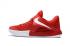 Nike Zoom Live EP 2017 Rouge Blanc Chaussures de basket-ball pour hommes Baskets 860633-606