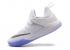 Nike Zoom Shift Men Basketball Shoes Light Grey Purple White 897653