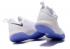 Nike Zoom Shift Men Basketball Shoes Light Grey Purple White 897653