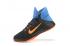 Nike Prime Hype DF 2016 EP Schwarz Blau Orange Herren Basketballschuhe 844788-003