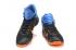 Nike Prime Hype DF 2016 EP Nero Blu Arancione Uomo Scarpe da basket 844788-003