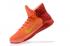 Tênis de basquete masculino Nike Prime Hype DF 2016 EP laranja vermelho amarelo 844788