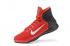 Nike Prime Hype DF 2016 EP Vermelho Preto Branco Tênis de basquete masculino 844788