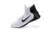 Nike Prime Hype DF 2016 EP Branco Preto Masculino Tênis de basquete 844788-100