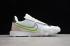 2020 New Release Nike Waffle Racer 2.0 White Fluorescent Green Classic Running Shoes CK6647-100