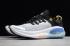 беговые кроссовки Nike Joyride Run Flyknit Black White Laser Orange University Blue 2020 года AQ2730 006