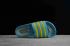 Adidas Adilette Premium Slides light Aqua Bright Giallo Viola FX4379