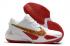 nové vydání Nike Zoom Freak 2 White Metallic Gold Gym Red Basketbalové boty DA0907-165