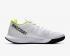 NikeCourt Air Zoom Zero Branco Preto Volt Verde Sapatos AA8018-104