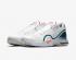 NikeCourt Tech Challenge 20 Blanco Verde Abyss Dusty Gris Total Naranja BQ0234-101