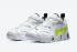 Nike Air Barrage Low White Volt Neon Yellow Black Shoes CN0060-100