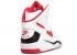 Nike Air Flight Lite High Wit Zwart Universiteit Rood 329984-103