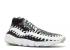 Nike Air Footscape Tissé Chukka Atmos Blanc Noir 443686-012