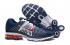 Nike Air Shox 625 Men Shoes White Dark Blue Red