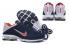 Sepatu Pria Nike Air Shox 628 Biru Tua Merah Putih