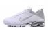 Nike Air Shox 628 Hombre Zapatos Blanco Plata