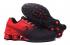 Nike Air Shox Deliver 809 Hombre Zapatos Rojo Negro