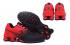 Nike Air Shox Deliver 809 รองเท้าผู้ชายสีแดงสีดำ