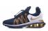 Nike Air Shox Gravity 908 Men Shoes Dark Blue Gold White