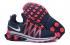 Nike Air Shox Gravity 908 Women Shoes Dark Blue Fuchsia