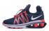 Nike Air Shox Gravity 908 Women Shoes Dark Blue Fuchsia