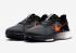 Nike Air Zoom Structure 25 Black Dark Smoke Grey Safety Orange FQ8724-084