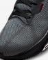 Nike Air Zoom Structure 25 Black Dark Smoke Grey Safety Orange FQ8724-084